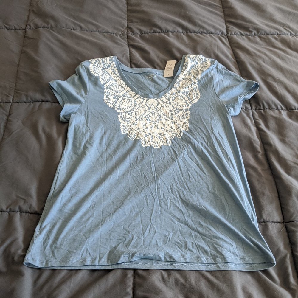 NWT, Women's Ann Taylor Loft Top, Large